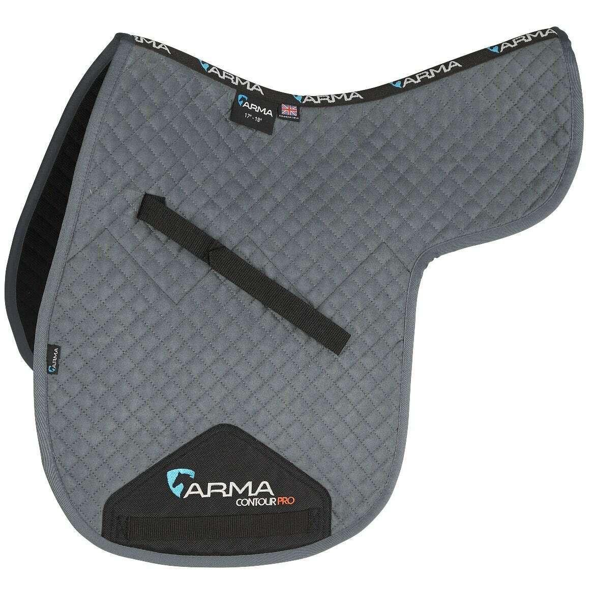 Picture of Shires Arma Suede Numnah | 2 Sizes | 8 Colours | Ultra Dri Zone