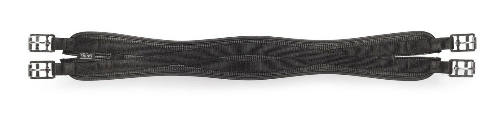 Picture of Shires Arma Anti-Chafe Contour Girth | Horse Girth | Black or Brown | 30" - 60"