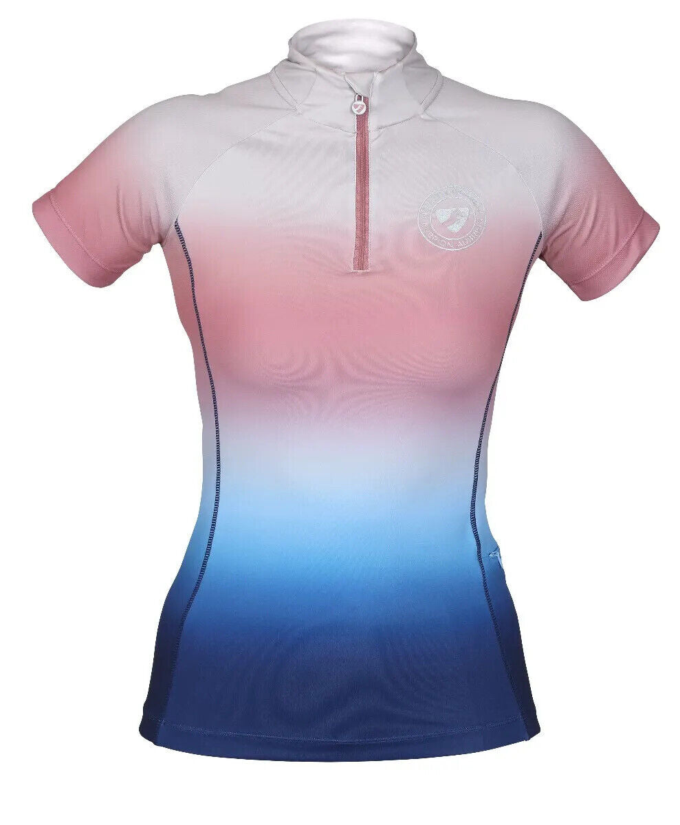Picture of Shires Aubrion Ladies Highgate Short Sleeve Base Layer | Ladies Shirt, 4 Colours