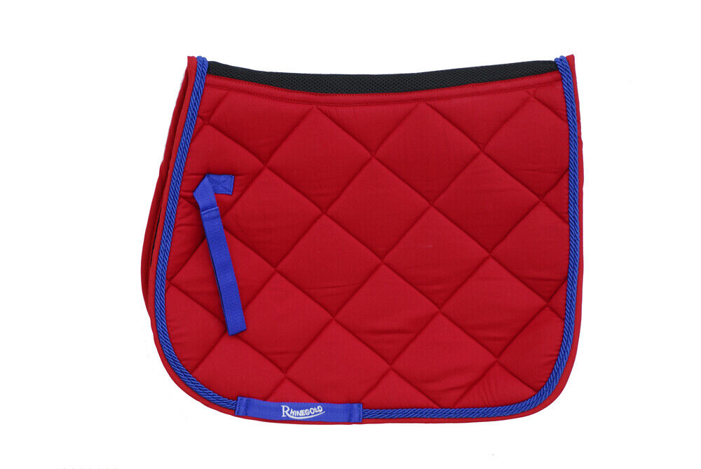 Picture of Rhinegold Elite Carnival Ventilated Saddlepad Saddle Cloth | Pony, Cob, Full |