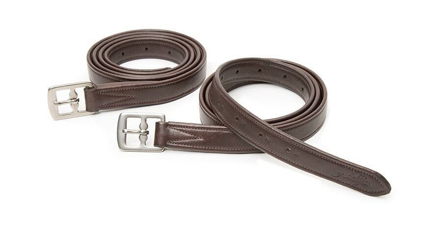 Picture of Shires Velociti Gara Non-Stretch Stirrup Leathers |5 Sizes |3 Colours|Nylon Core