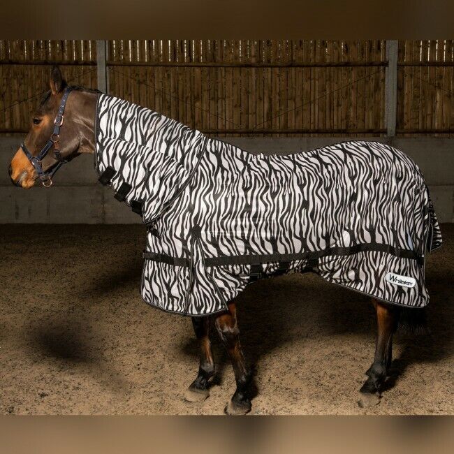 Picture of Whitaker ZEBRA Marwell Fly Rug | Combo Full Neck Neck Lightweight Fly Rug Sheet