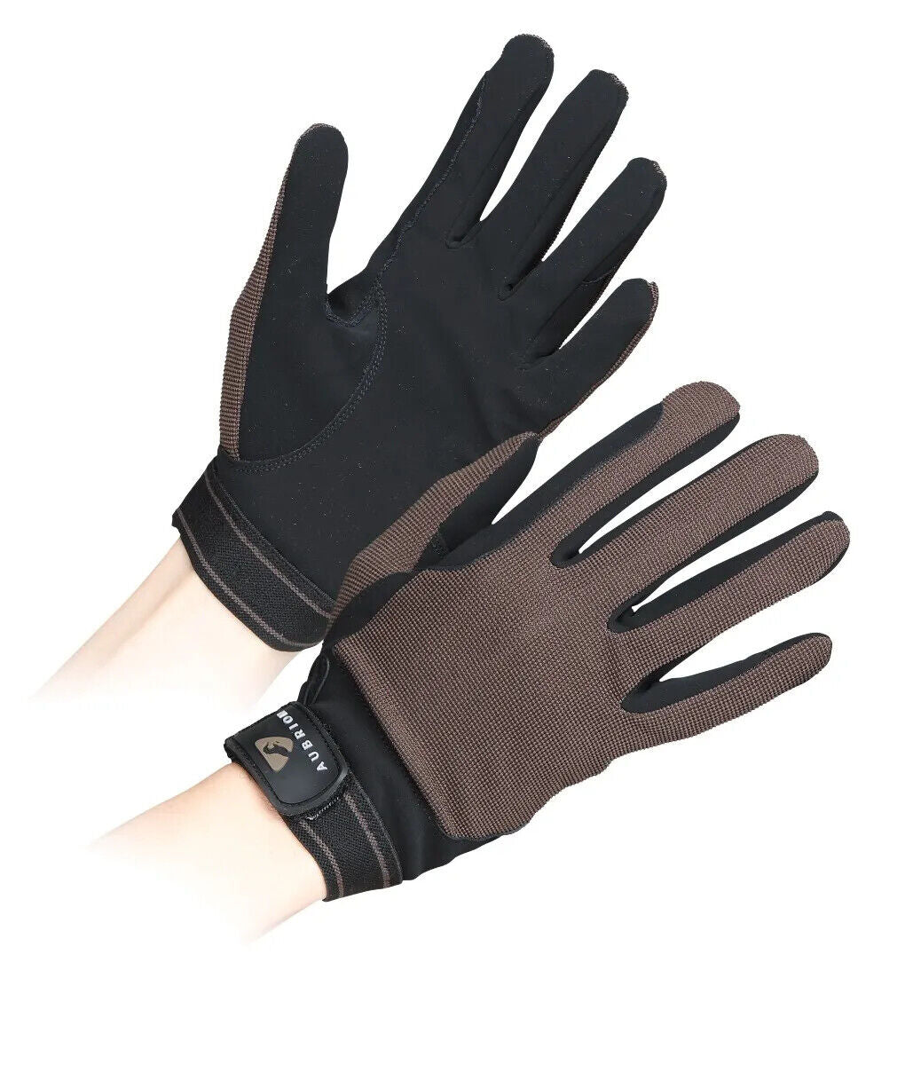 Picture of Shires Aubrion Ladies Mesh Horse Riding Gloves | 6 Colours | XS-XL | Ladies