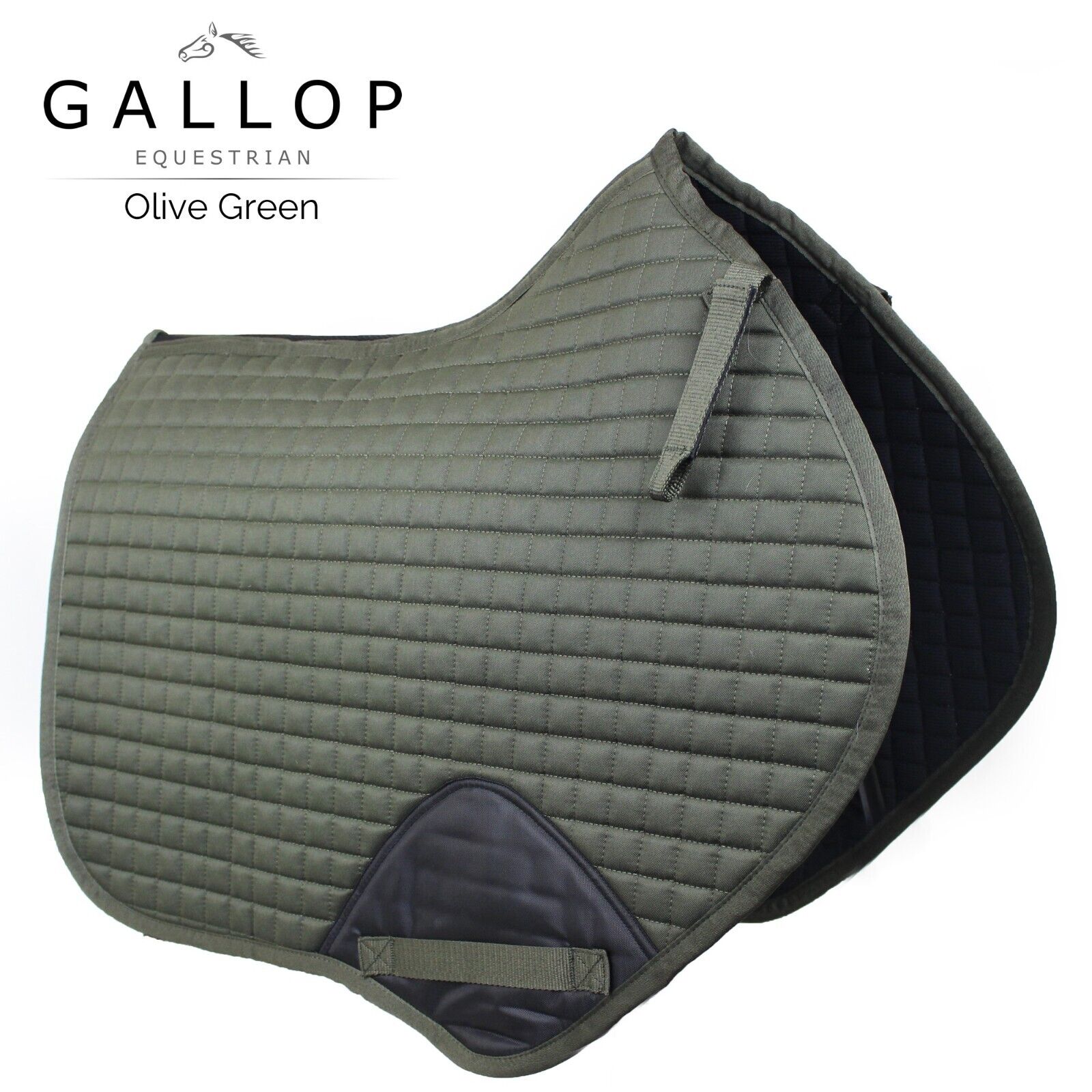 Picture of Gallop Prestige Close Contact/GP/Jumping Quilted SaddlePad Saddlecloth 17 Colour