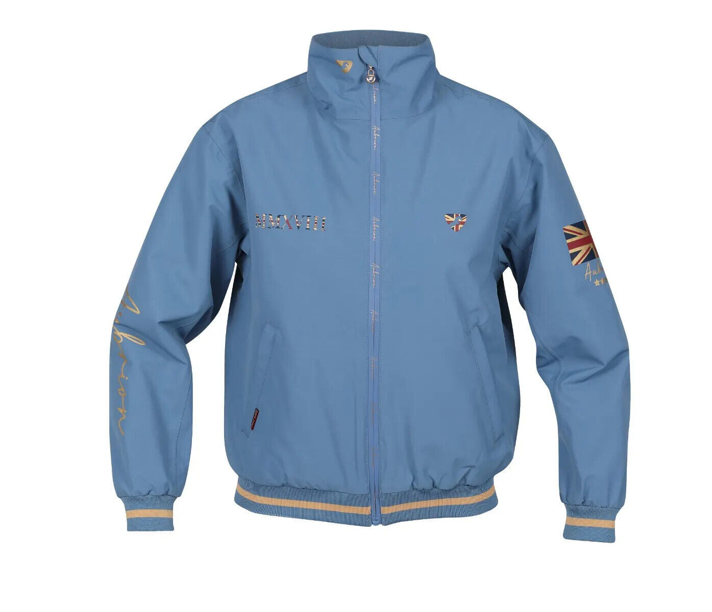 Picture of Shires Aubrion Ladies Team Waterproof  Jacket  | Navy Blue, Steel | XXS - XXL