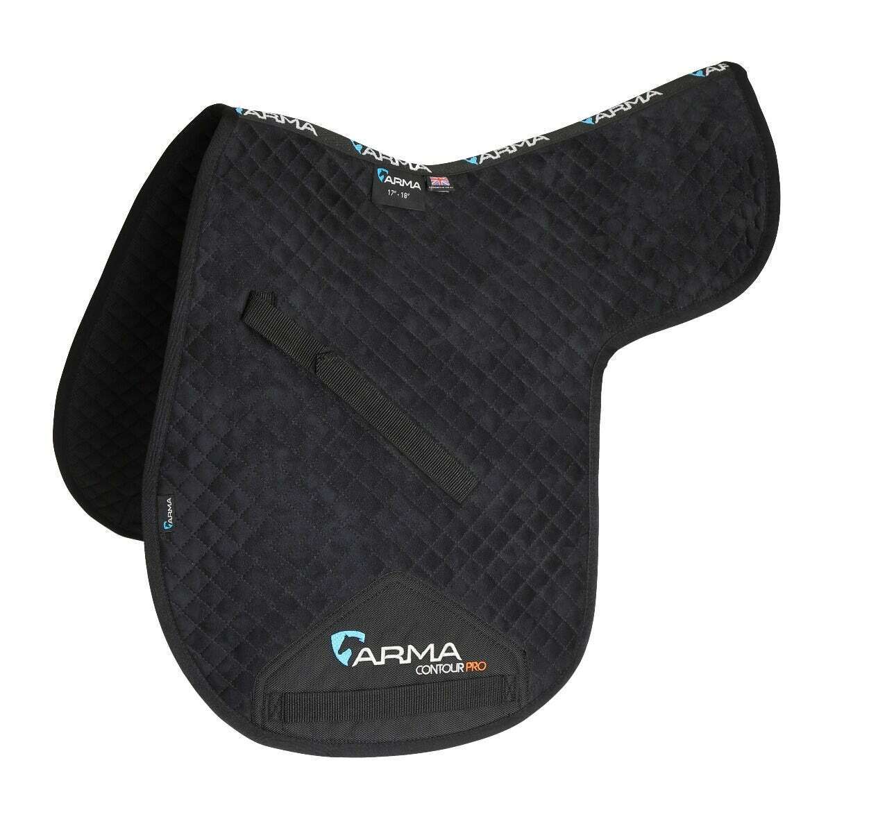 Picture of Shires Arma Suede Numnah | 2 Sizes | 8 Colours | Ultra Dri Zone