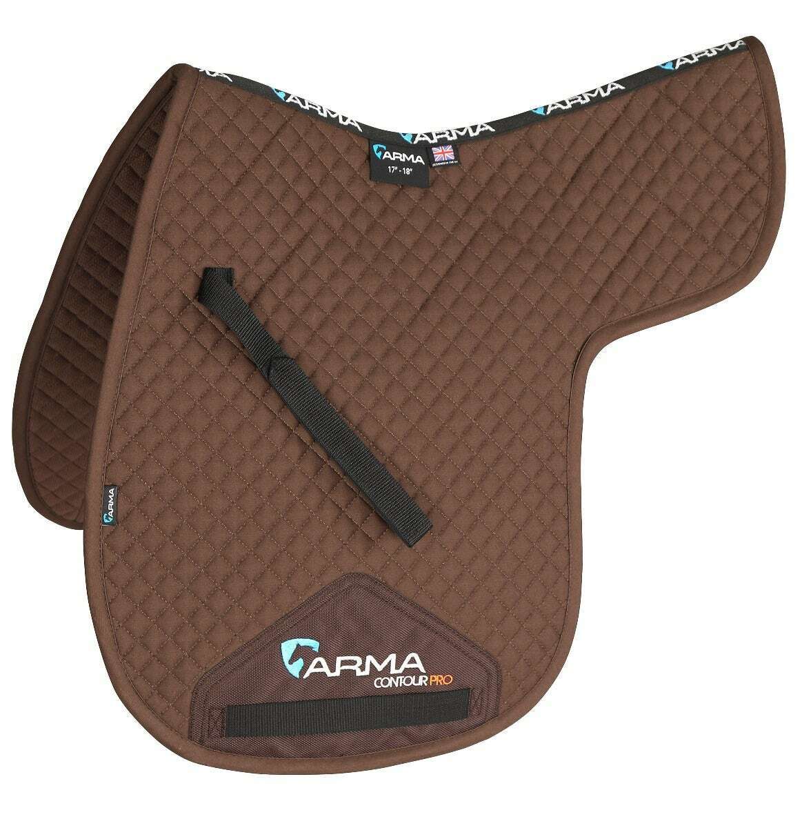 Picture of Shires Arma Saddle Numnah | 100% Cotton Outer | 10 Colours | 3 Sizes