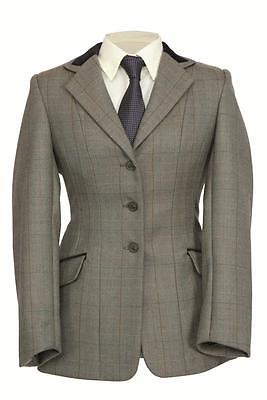 Picture of Shires Childs Huntingdon Tweed Riding Hacking Jacket Showing,  All Sizes
