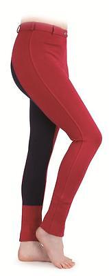 Picture of Shires Ladies Two 2 Tone Wessex Jodhpurs 95% Cotton Riding or Casual