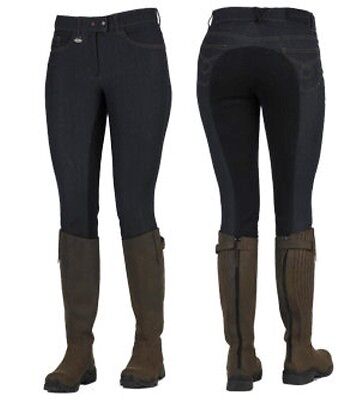 Picture of Toggi Laredo Ladies Stretchy Denim Breeches, jodhpurs, Full Seat,  6 sizes
