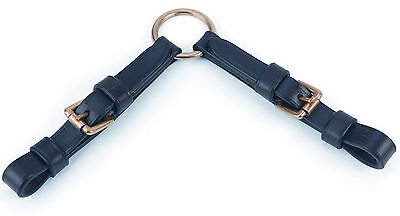 Picture of Shires Velociti Gara Leather Two 2 Way Coupling For Lead Rein Bridle Equestrian
