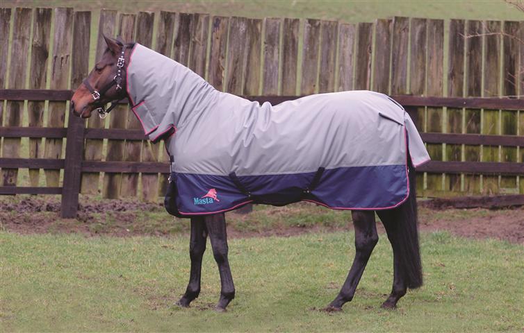 Picture of Masta Avante 170g 600 Denier Fixed Neck Mediumweight Winter Turnout Rug Combo
