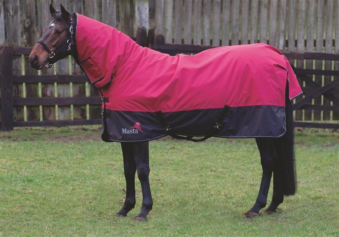 Picture of Masta Avante Heavyweight Rug 340g Fixed Neck Winter Turnout Rug Waterproof Combo